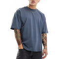 Blank Oversized Unisex Solid Color 100% Cotton T-Shirt Custom Logo Design Washed Mens T Shirt