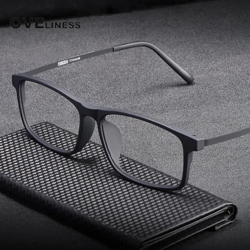Optical Eye Glasses Frame Pure Titanium Glasses Frame Eyeglasses Frames Myopia Reading Optical Prescription Eyewear