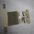 BSCI Factory Molle Side Belt Cummerbund Fast Fit Single Point Assembly Tactical Vest Quick Release Buckle Set