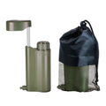 Portable Outdoor Survival Hand Pump Camping Water Filter Emergency Water Purifier Pump