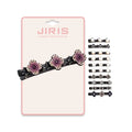 JIRIS Hot Sale Pearl Ins in Stock Sparkling Crystal Flower Star Stone Braided Hair Clips for Women Girls Hair Decoration
