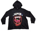DENIMGUYS Custom Pattern Printed Men Streetwear Raw Hem Oversize 100 % Cotton Hoodie