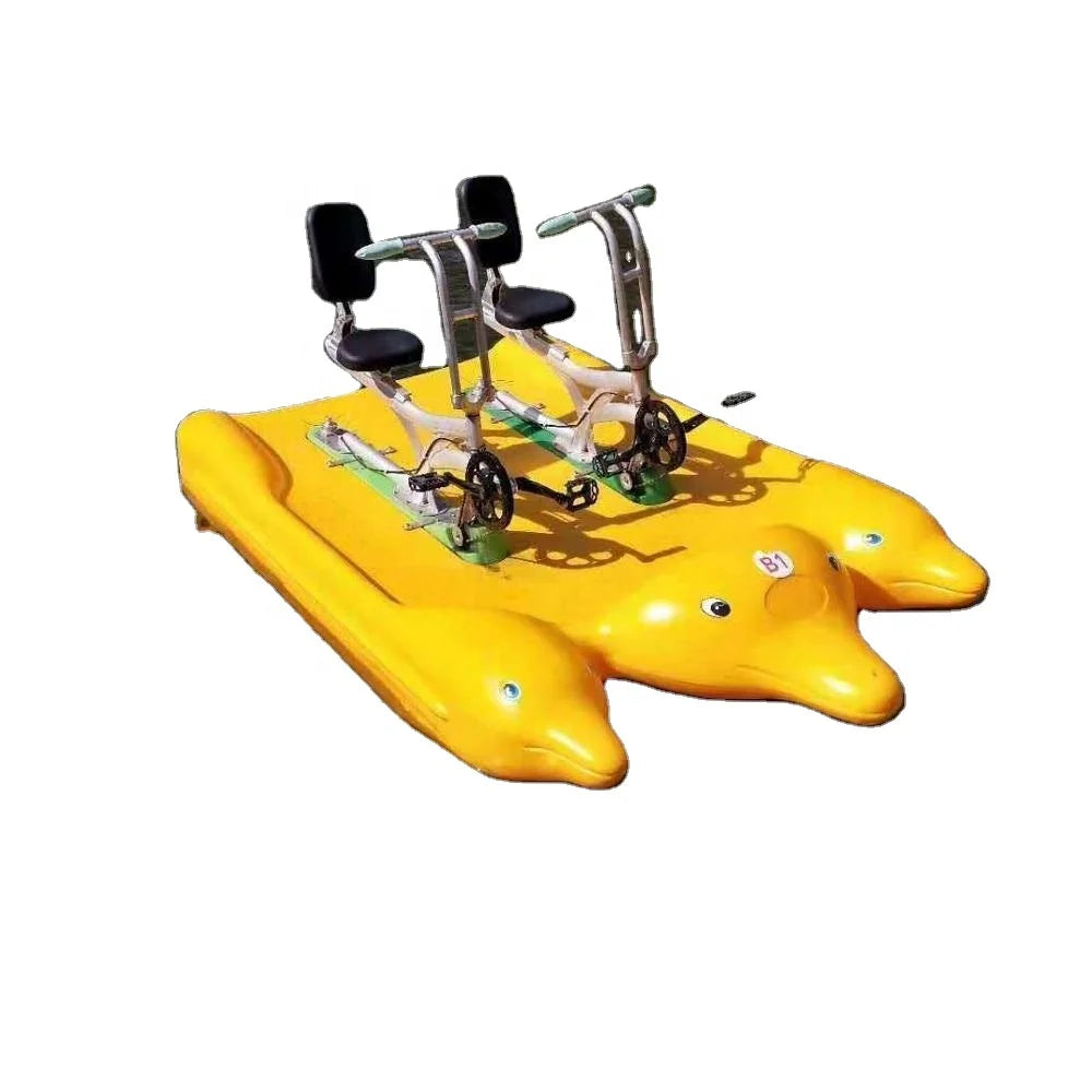 CHITONG Low Price Exciting Single Type Water Bike Pedal Boats for Amusement Park & Home Use