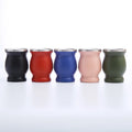 Mugs and Cup Wholesale Argentina 8oz Yerba Mate Tea Double Walled Insulated 240ML Stainless Steel Cups With Straw
