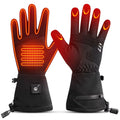 Thermal Hand Warmer Battery Heating Glove Man Rechargeable Winter Mittens Electric Warm Heated Ski Gloves Gants Chauffants