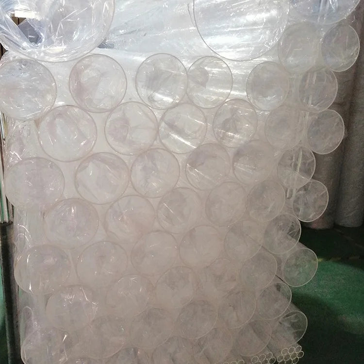 Yishun Factory Manufacture High Transparency Clear PMMA Pipe Plastic Acrylic Round Tube