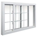 LML Modern UPVC Sliding Windows with Stainless Steel Folding Screen Heat Insulation Soundproof Features