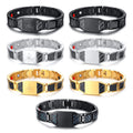 INS Hot  Titanium Magnetic Bracelets Germanium Health Stone Energy Men  Bracelets