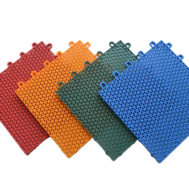 High Strength Environmental PP Plastic Interlocking Sports Floor Carpet Mat Basketball Flooring Sport Court Tiles
