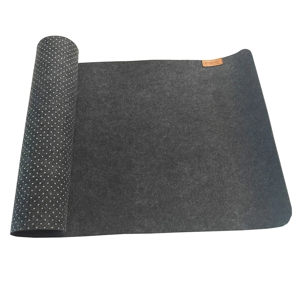 Factory Wholesale Customized Felt Placemat Heat Resistant Table Runner Washable Felt Table Placemat