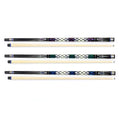 Newest Design 1/2-PC Canadian Maple Wood Billiard Pool Cue Stick With Protectors
