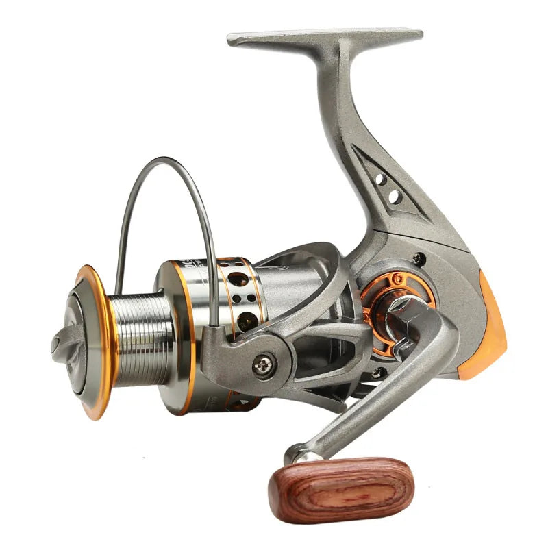 DC1000-7000 Full Metal Carp Fishing Spinning Reel for Saltwater & Freshwater for Sea & River Fishing