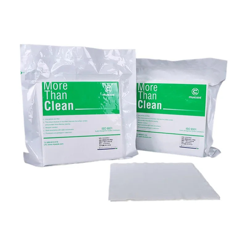 Factory Manufacturer Low Ions Lint Free Cleanroom Cleaning Microfiber Wiper 3009 for Screen