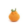 Children Simulation Fruit Knitted Toys Crochet Keychain Handmade Yarn Crochet Charms Avocado Peach Banana Lychee Oranges Pendant