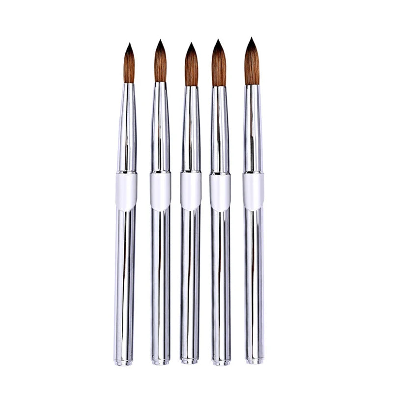 Lucida Custom Logo 100% Kolinsky Sable Acrylic Nail Brush Manicure DIY Acrylic Nail Wholesale Prices