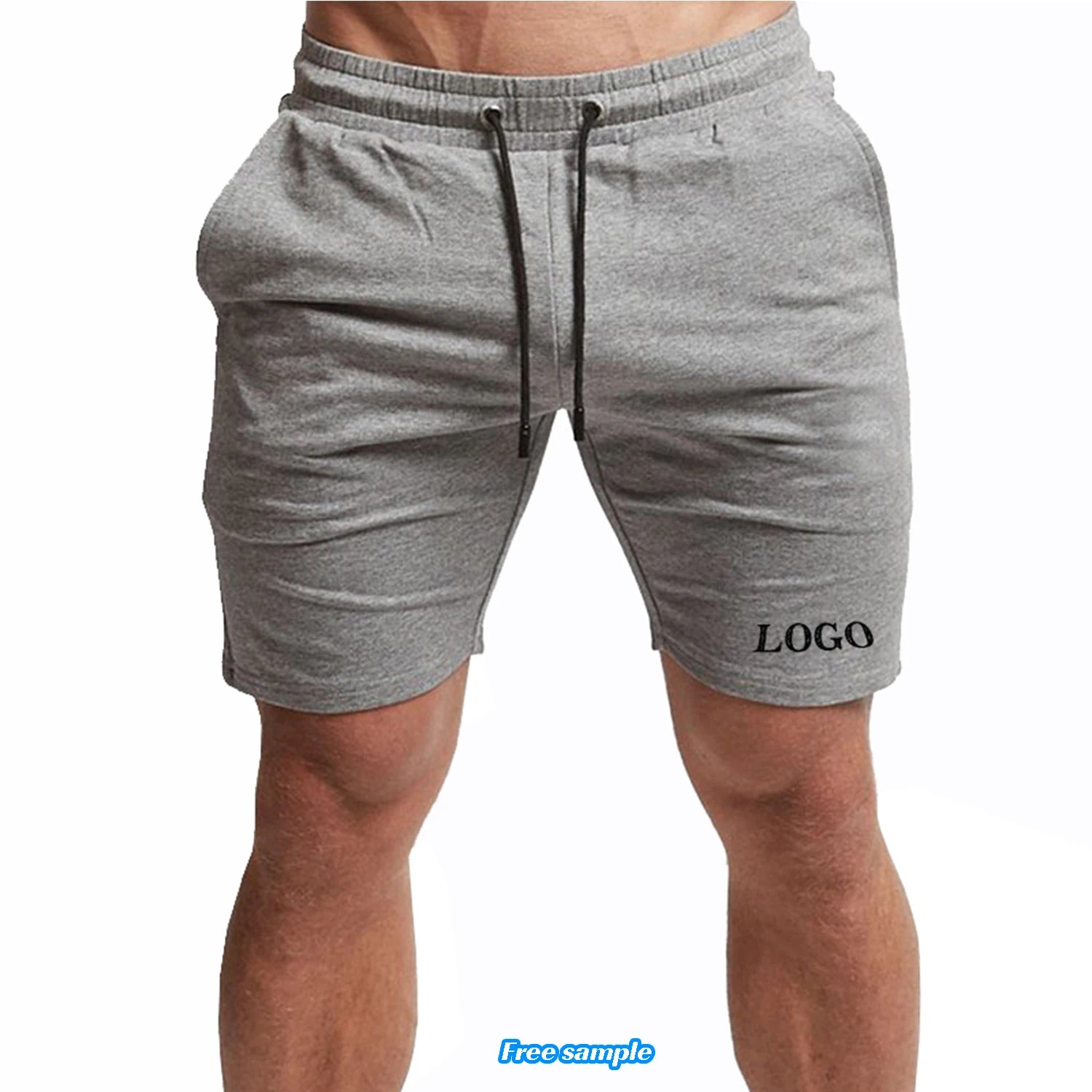 Men's Eco-Friendly Lightweight Fitness Running Shorts Casual Plain Quick Dry Breathable