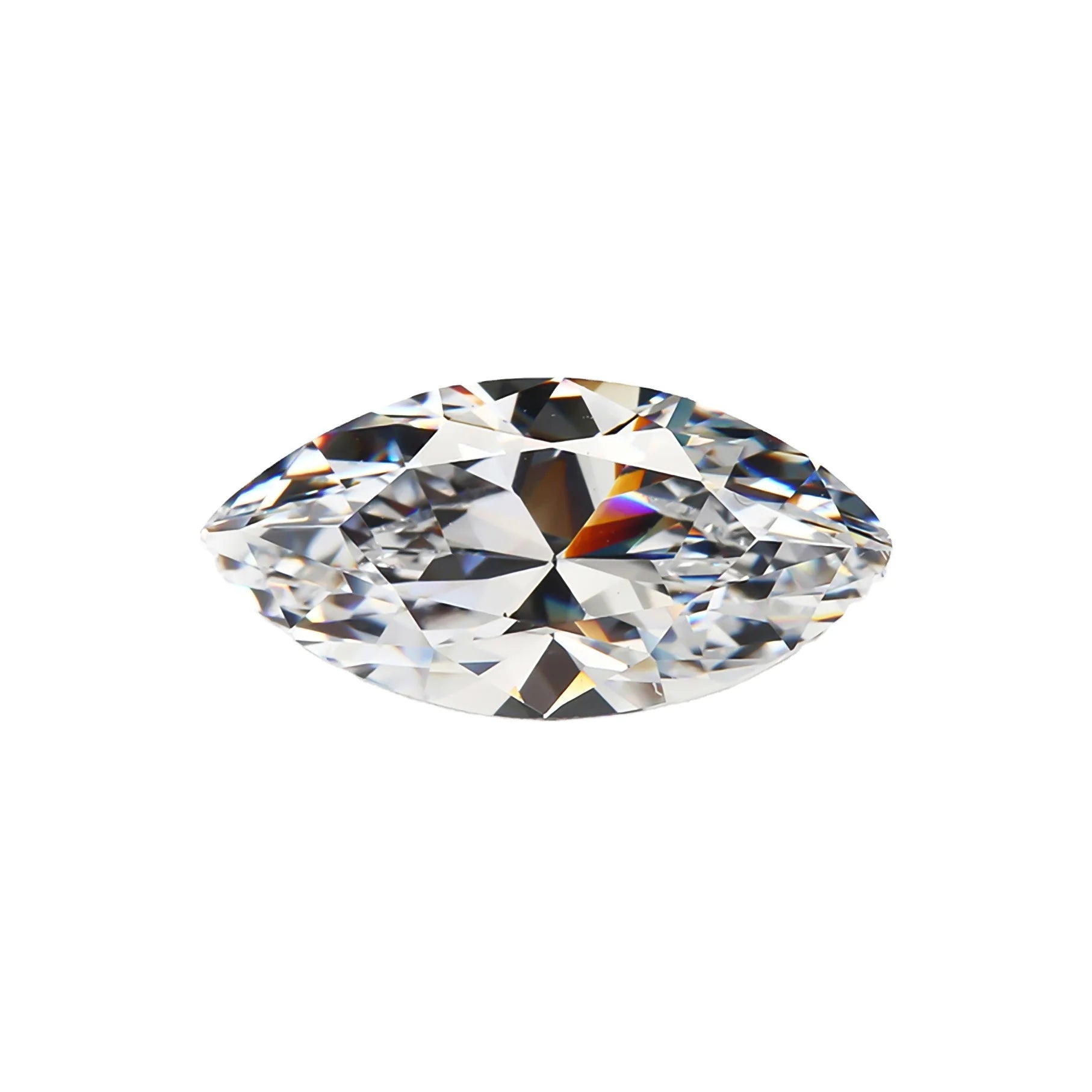 Loose White VVS1 Moissanite D Color Marquis Cut Diamond for Jewelry