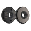 46.5mm Round Self-Locking Pressure Plate Black Quick Release Angle Grinder Flange Nut M14 for Angle Grinder Tool Accessories MegaBDM