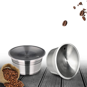 Portable for Dolce Gusto Compatible Coffee Vuse 1 Pod Wareset Refillable Inox Capsules Baratas Cafetera with Rechargeable
