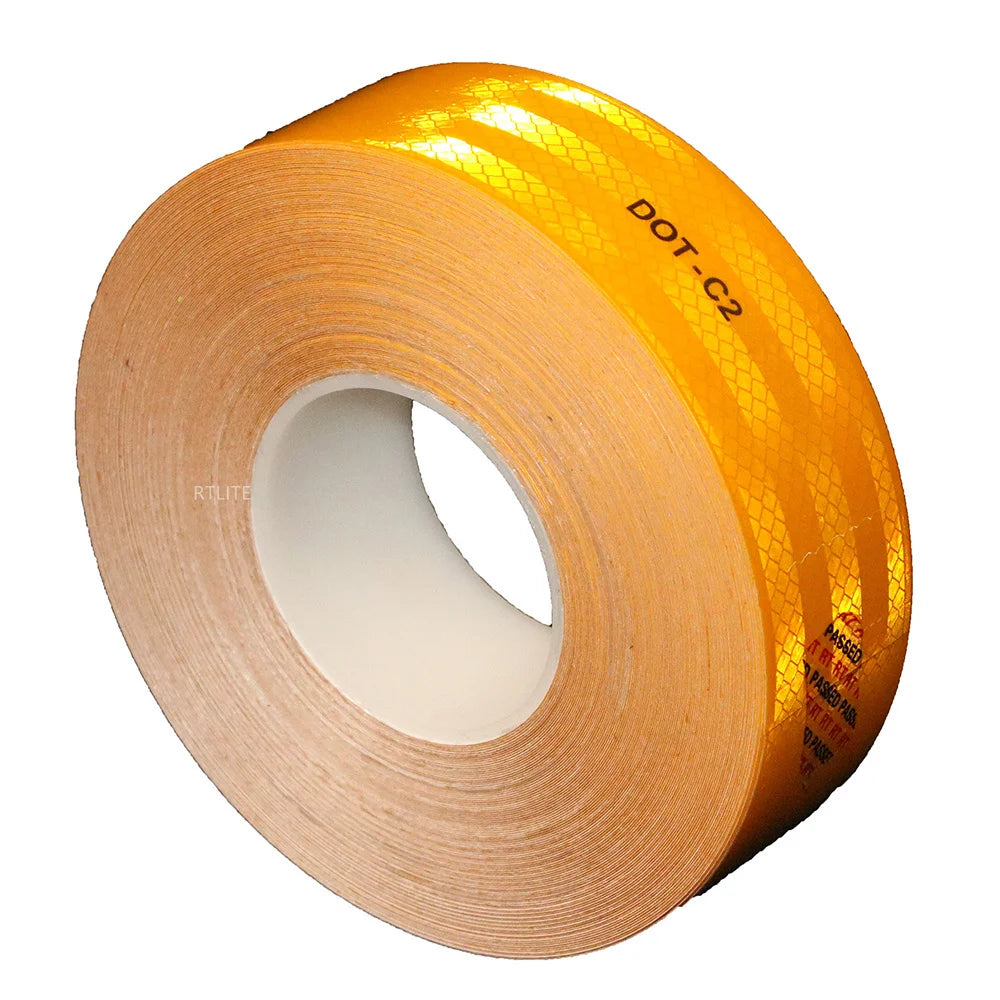 Custom Printed Road Waterproof Light PET Dot C2 Reflective Tape Conspicuity Tape for Vehicles