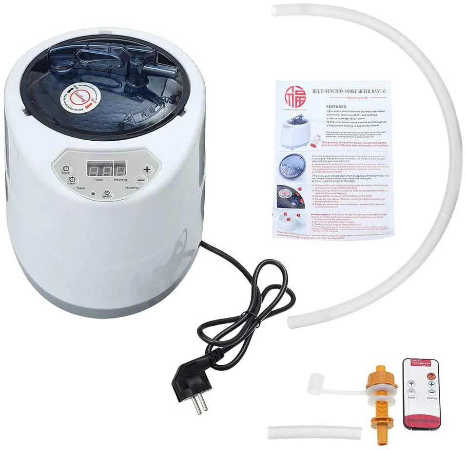 2L Wet Steam Sauna Generator Large Capacity Electric Spa Heater Modern Computer Control Panel for Modern Apartment Acrylic N/A