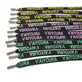 Custom Logo Aglets Pattern on 100% Cotton Clothes String and Strings Coated Finish for Bags Garments Shoes
