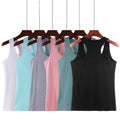 Summer Plus Size Cotton logo Custom Multicolored Plain Fitness Gym Wear Women's tank Top Girls Lady Vest Women Sport Vest