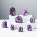 Hot Selling Natural Uruguayan Amethyst Cluster 3A Crystal Geode Cluster Quartz Reiki Healing Crystal Gifts Raw Amethyst