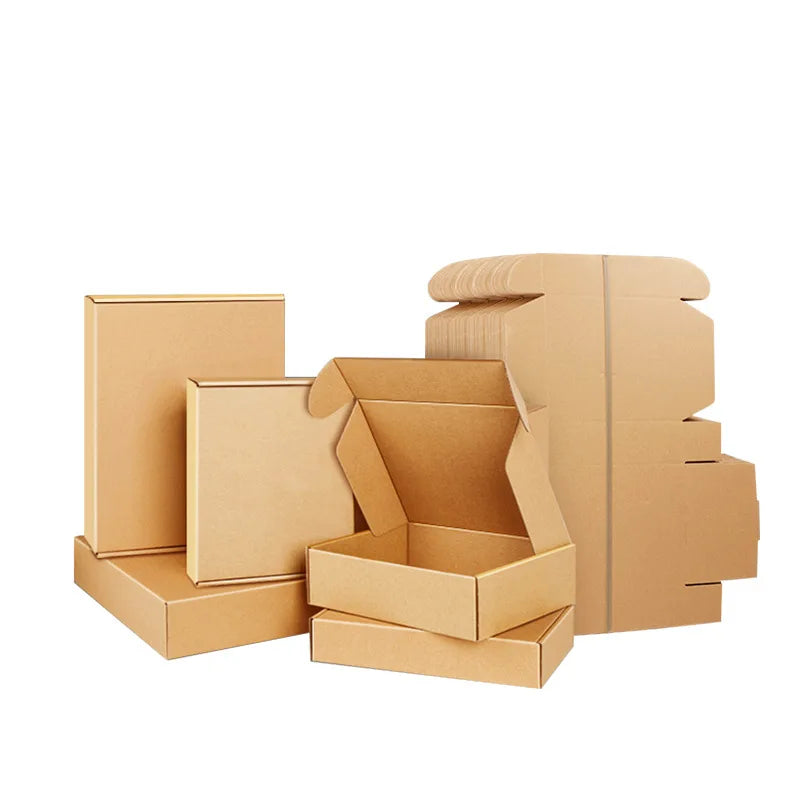 RTS Brown Kraft Shipping Box Aircraft Box Carrier Carton Box With Different Size