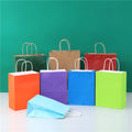 Hot Sale Paper Bags Wholesale Custom Your Own Logo Eco-friendly Fast Food Take Away Brown Kraft Paper Bag