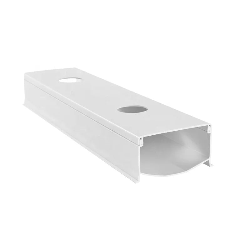 Greenhouse 100*50 mm Greenhouse Agriculture Aquaponic Hydroponic PVC Pipe Lettuce Grow System NFT Channel System