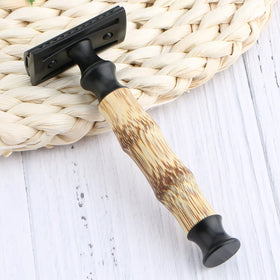 Eco-friendly Double Edge Safety Razor With Bamboo Handle
