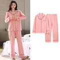 2025 New Sleepwear Cotton Homewear Long Sleeve Women Pyjamas 100organic Cotton Pajamas Sets