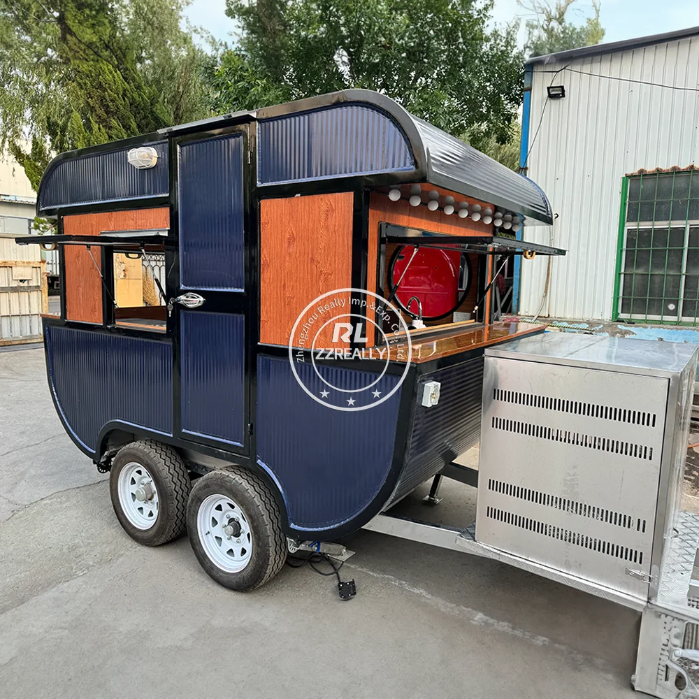 2024 Mexican Outdoor Mini Donut Food Cart Street Hotdog Food Truck Pizza Food Truck EEC Certificat