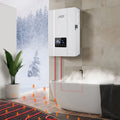 High Energy Efficiency Single Phase Electric Combi Heating Boiler for House Underfloor Heating and Instant Hot Water