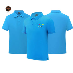 Wholesale 100% Cotton t Shirts Blank Plain Polo Shirts Custom Embroidery Logo Printing Golf Polo T-shirts for Men