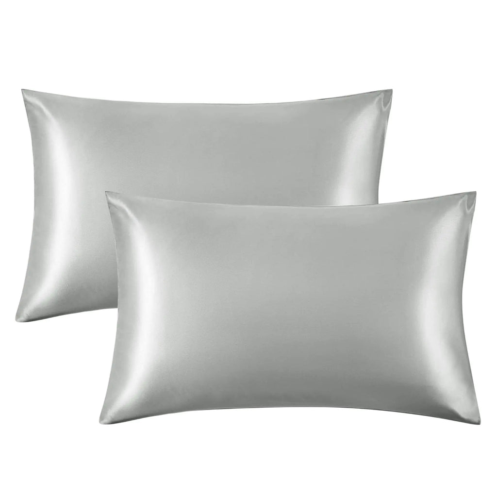 Wholesale Protect Hair Skin Woven Solid Satin Pillowcase with Envelope Closure for Beauty Sleep Home Use Super Soft