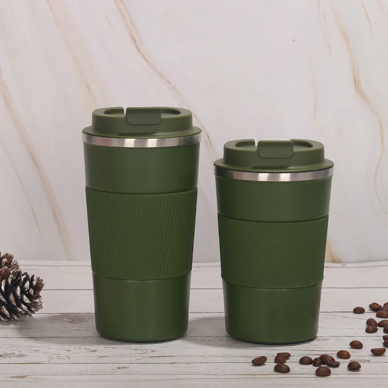 Wholesale Customized 304 Double Wall Stainless Steel Travel Mug Tumbler Competitive Vacuum Flask Coffee Mug Thermos