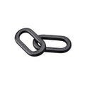 Stainless Steel Oval Ring Hooklink for Carp Fishing Hair Rig Rolling Swivel Fishing Connectors Swivels & Snaps