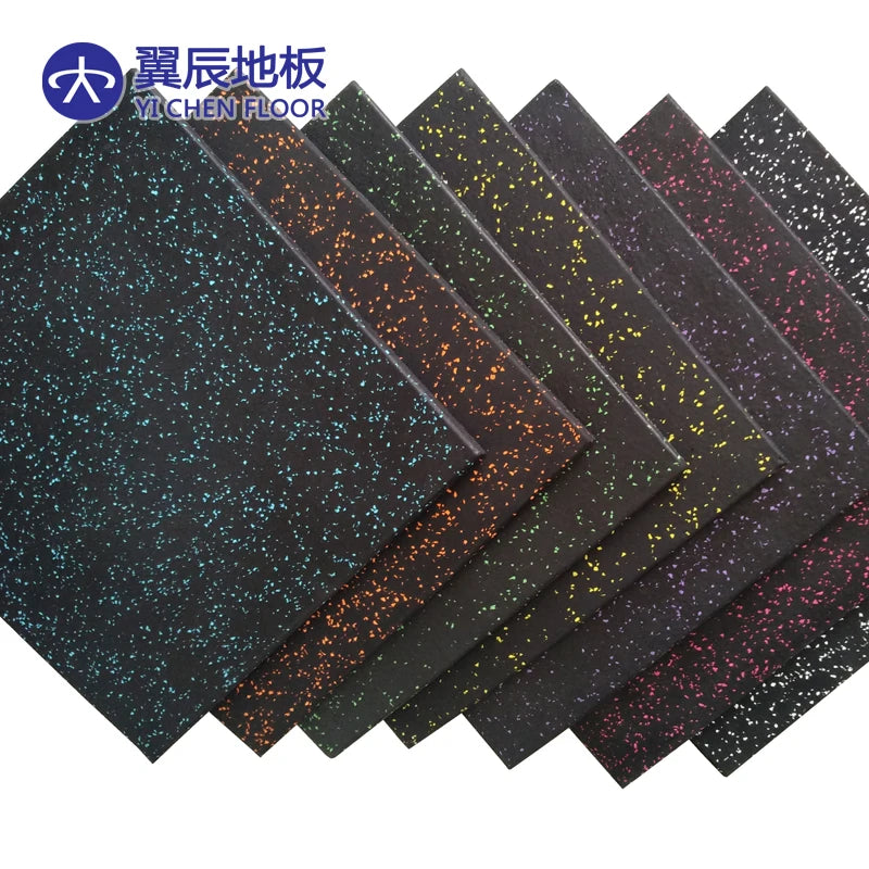 15mm-50mm Thick EPDM for Rubber Gym Flooring Tiles Anti-Slip Eco-Friendly for Gyms