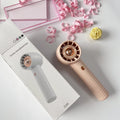 Portable Hand Held Fan Air Conditioning Fast Drying Silk Lash Extension Portable Usb Mini Fan Colored Lash Fan