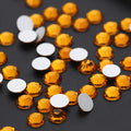 Topaz Bling Flat Back Non Hot Fix Crystal  Rhinestone in Bluk for Nail Art
