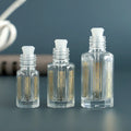 3ml 6ml 12ml Colorful Roller Bottle for Attar Rollon Clear Essential Oil Parfum Roll on Glass Bottle with Roller Ball