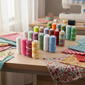 DIY Hand Sewing Thread Gradient Sewing Machine Thread Multi-color Thread Garment Accessories