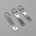 15x88mm D Ring Three-hole Metal Iron Silver Galvanized Brass-plated Photo Album Picture Frame Hanger Wall Hook Box