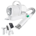 Professional Dog Grooming Vacuum Kit 7-in-1 Cleaning&Grooming Tools with Pet Grinder Brush Trimmer Deshedding Tools