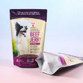 Custom Printed Colorful Aluminum Foil Stand up Packaging Pouch Ziplock Mylar Bags for Pet Dog Cat Food Storage