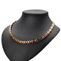 BioMagnetic Jewelry Necklace for Men and Women Rose Gold  Magnetic Stainless Steel  Necklace