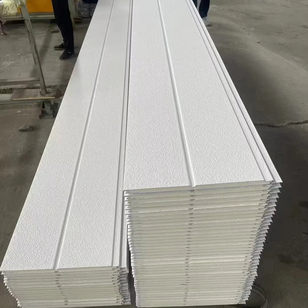 Modern Heat Insulated PU Polyurethane Sandwich Panels for Workshop Dining Hotel Factory Price for Cold Room Use