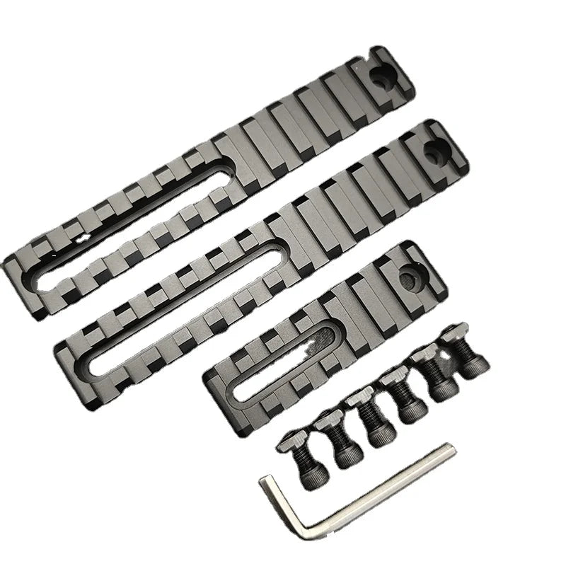 LWXC 3piece Tactical Adjustable 5 7 10 13 Slots  Scope Mount Hunting Base Accessories